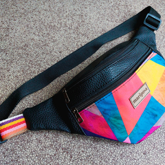 Riñonera Florence PU (patchwork) interior impermeable en internet