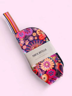 Porta botella térmico (mandalas) - comprar online
