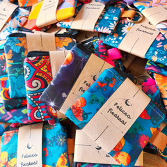 Monedero felices fiestas por unidad (estampados surtidos sin elección) - comprar online