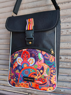Combo matero: bolso + porta mate + yerbera (mandala) en internet