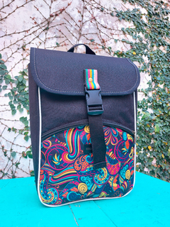 Matero Mochila psicodelica (interior impermeable)