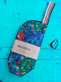 Porta botella térmico (aqua) - comprar online