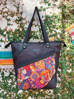 Bolso multiuso Isabel (mandalas) Interior impermeable