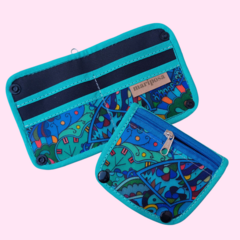 Billetera estampado aqua II - comprar online