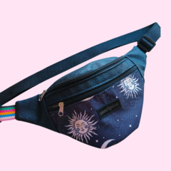 Riñonera Florence PU (sol y luna) interior impermeable - comprar online