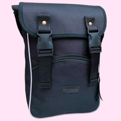 Bolso Matero negro liso (interior impermeable) - comprar online