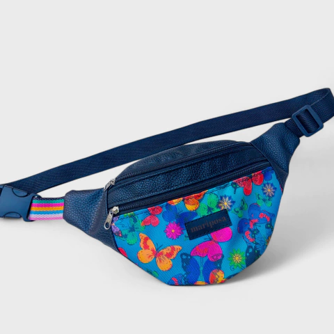 Riñonera Florence PU (mariposas) interior impermeable - - comprar online