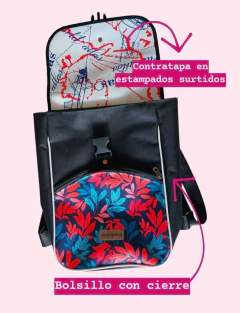 Bolso Matero mariposas (interior impermeable) - tienda online