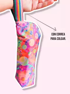 Porta botella térmico (aqua) - Mariposa Bolsos