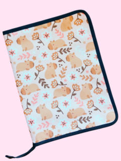 Carpeta organizadora A4 estampado capybara - comprar online