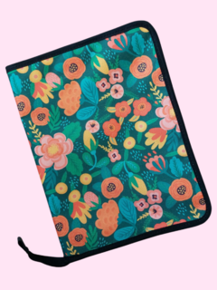 Carpeta organizadora A4 estampado flores - comprar online