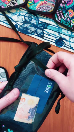 Porta celular bandolerita patchwork 6 - tienda online