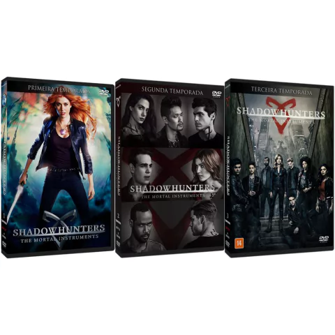Série Shadowhunters 1ª a 3ª Temporadas