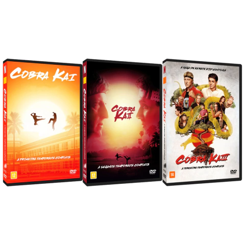 Série Cobra Kai 1ª e 3ª Temporadas