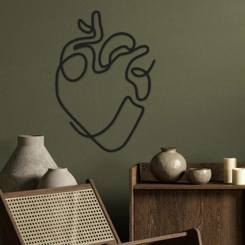 WALLART MADERA - HEARTH LINE - comprar online