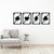 WALL ART MADERA - POKER DE ASES