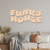 WALLART MADERA - FUNKY HOUSE - comprar online