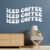 WALLART MADERA - ICED COFFEE