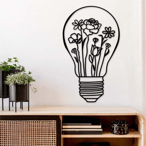 WALLART MADERA - LIFEBULB