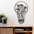 WALLART MADERA - LIFEBULB
