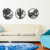 WALL ART MADERA - FOREST CIRCLES