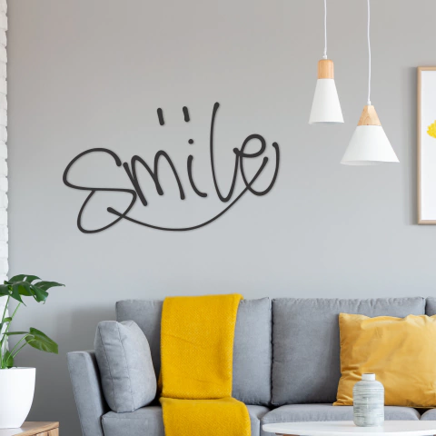 WALLART MADERA - SMILE