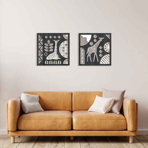 WALLART 3D - JIRAFAS