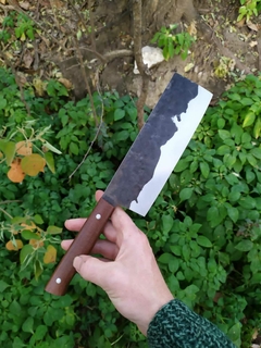 Nakiri inox 420, micarta y efecto forjado - tienda online