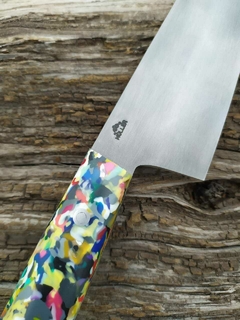 Gyuto Sustentable inox 420 y Patina Oscura 2 - tienda online