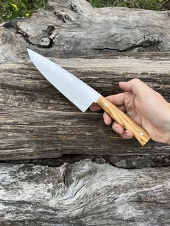 Chef Boye inox y Olivo con nudo - Muller Cuchilleria cuchillos de cocina