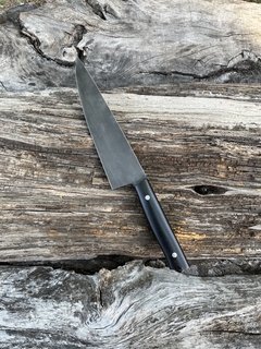 Bati-Chef carbono c70 y Micarta negra - Muller Cuchilleria cuchillos de cocina
