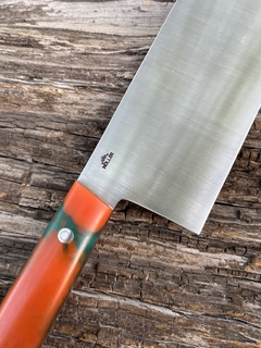 Nakiri Inox y súper resina casera - comprar online