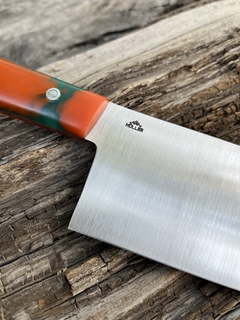Imagen de Nakiri Inox y súper resina casera