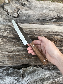 Gyuto K-tip Inox efecto forjado y Guayubira - tienda online