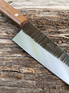 Gyuto K-tip Inox efecto forjado y Guayubira - comprar online