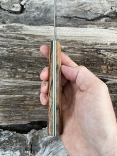 Nakiri Inox y Urunday con separadores turquesa en internet