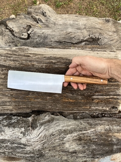 Imagen de Nakiri Inox y Urunday con separadores turquesa