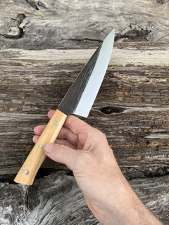 Petit Chef Inox efecto forjado, Olivo y Pin - Muller Cuchilleria cuchillos de cocina