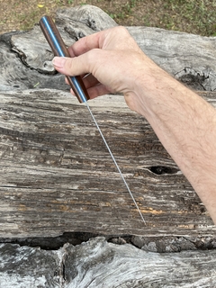 Imagen de Fileteador semi-flexible inoxidable e incienso separadores azules