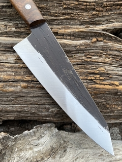 Gyuto K-tip Inox con efecto forjado e Incienso - tienda online