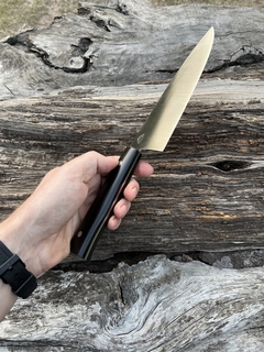 Chef Boye Inox y Micarta negra - Muller Cuchilleria cuchillos de cocina