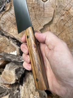 Gyuto Poderoso acacia y separadores micarta - Muller Cuchilleria cuchillos de cocina