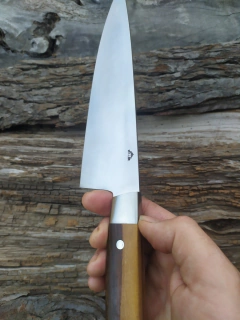 Imagen de Gran Chef inoxidable Sandvik y Guayubira dos colores