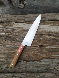 Chef Gran Gyuto inox Sandvik Palo Rosa y Lapacho - tienda online