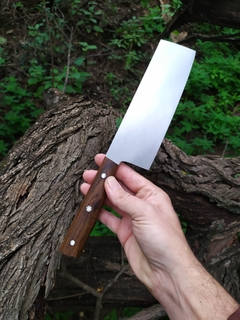Nakiri Inox Sandvik y Guayubira con Pin mosaico