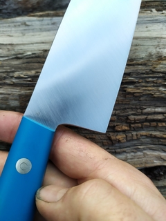 Chef inox 420 y micarta turquesa en internet