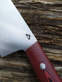 Imagen de Chef inox 420 y micarta veteada
