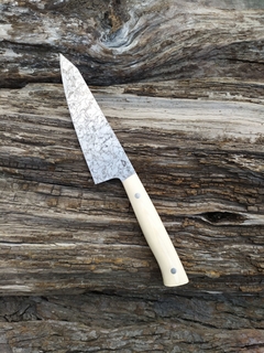 Gyuto Dijon y micarta Marfil carbono c70 - comprar online