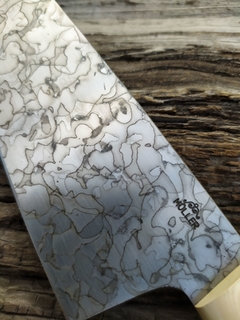Imagen de Gyuto Dijon y micarta Marfil carbono c70