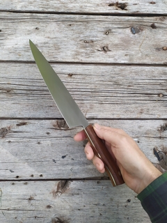 Gran Chef Sancho Sandvik y micarta caramelo